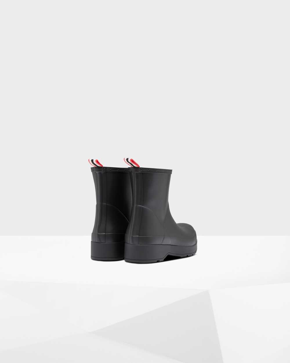 Hunter Original Play Insulated Short Men's Rain Boots NZ-45306C Black